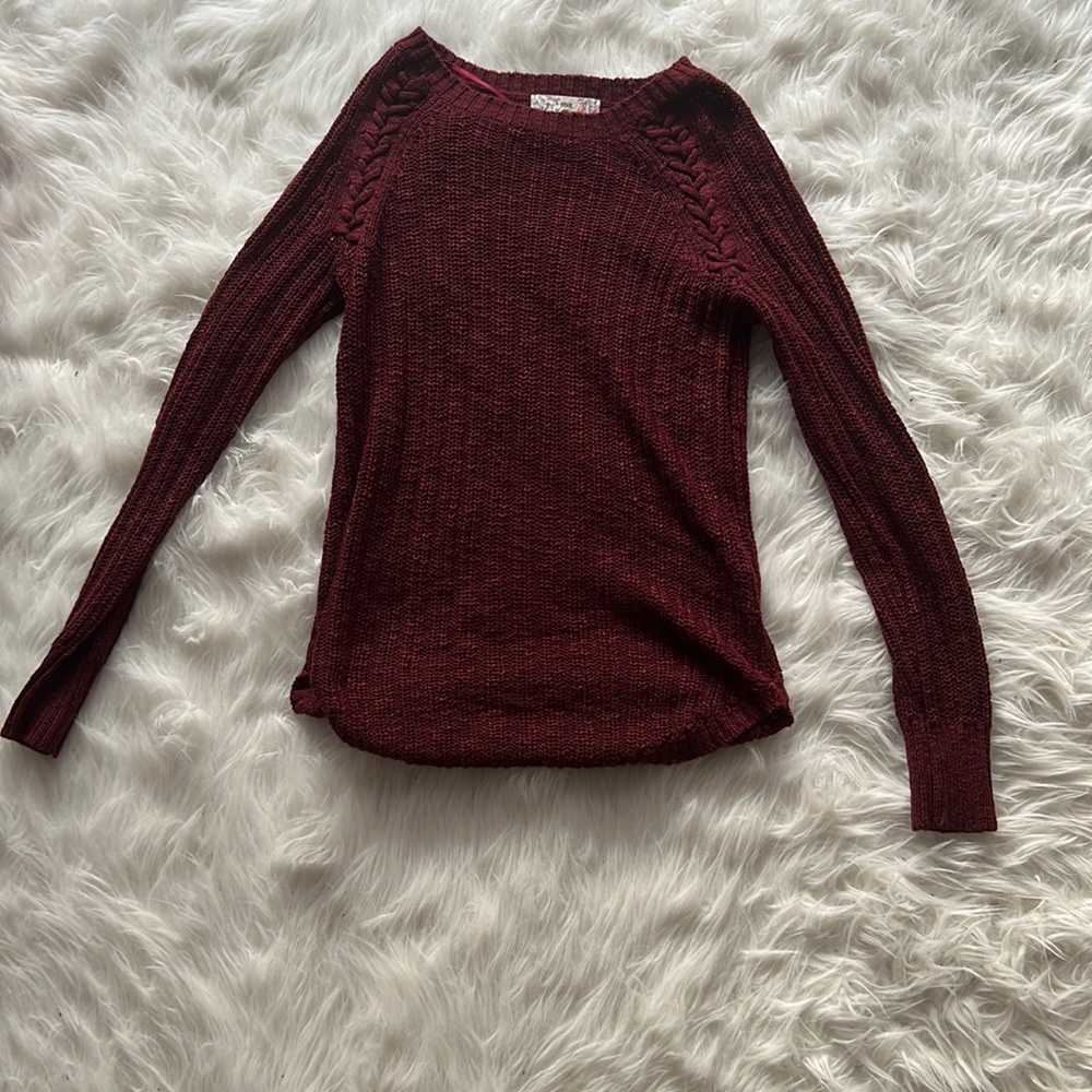 pink republic cardigan sweater, size xs, but stretches